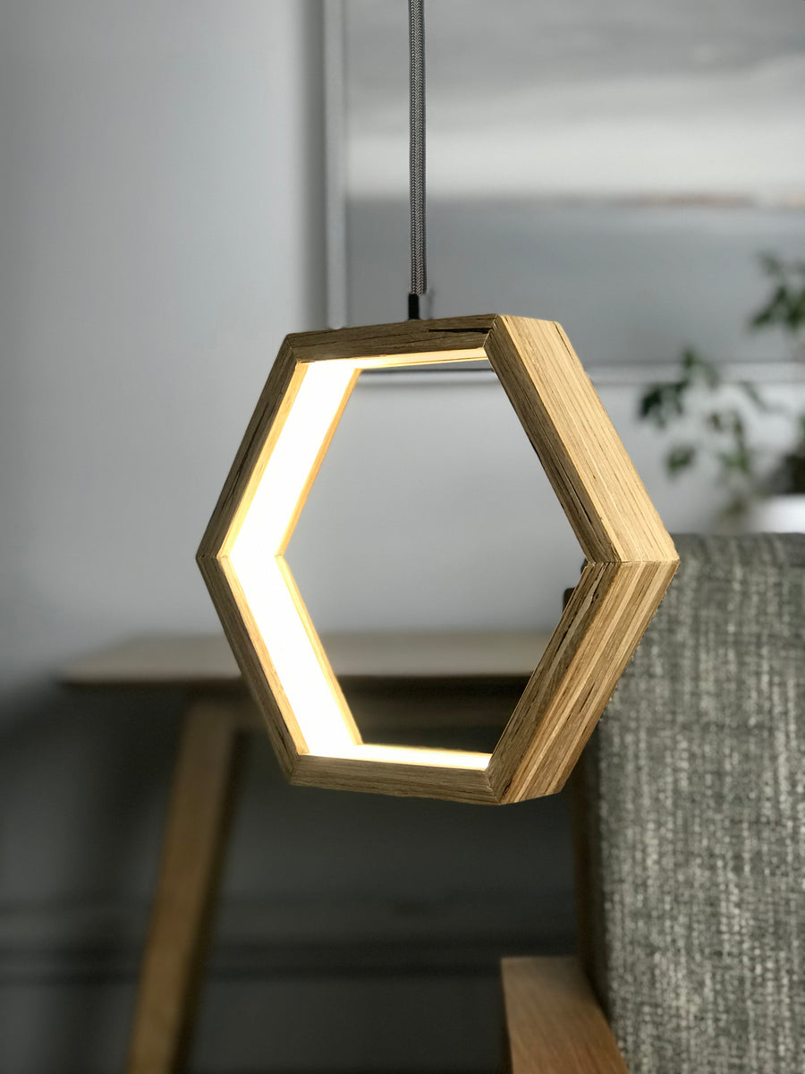 HEXAGON - customizable LED Pendant Lights